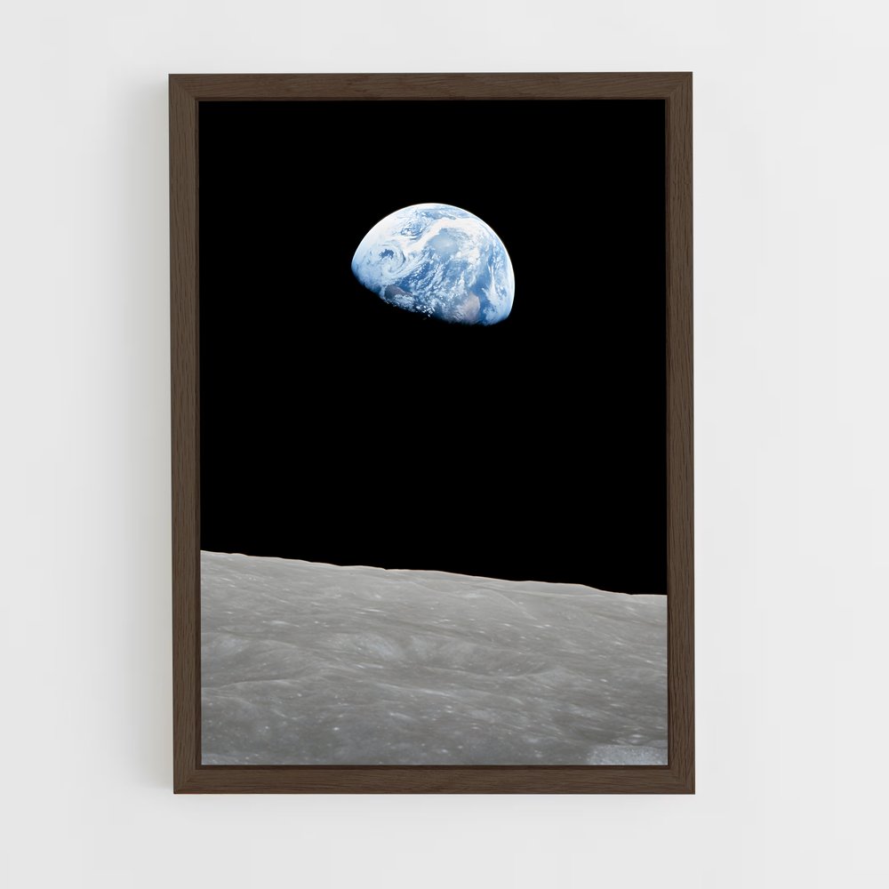 Poster L'Ascension de la Terre – affiche Système solaire (vue 5)